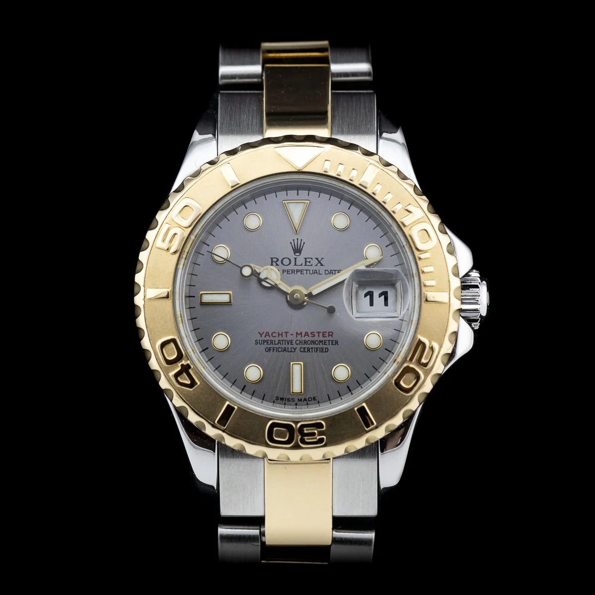 Regal Time — Rolex Yacht-Master 169623 steel and yellow gold 2005